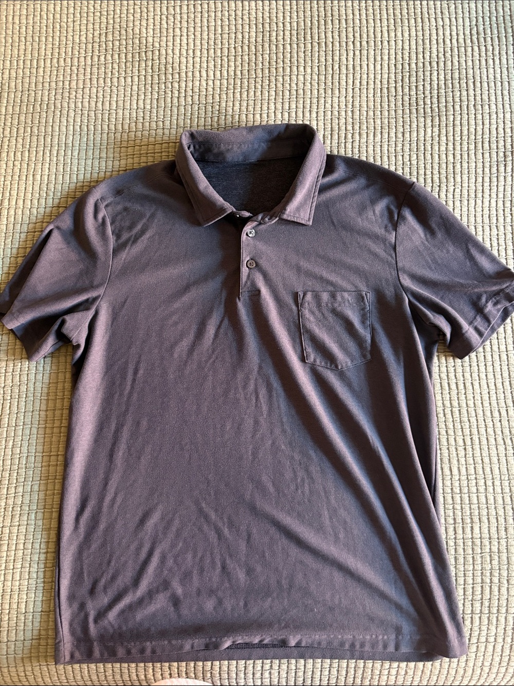 Vuori Polo Shirt - Deep Plum